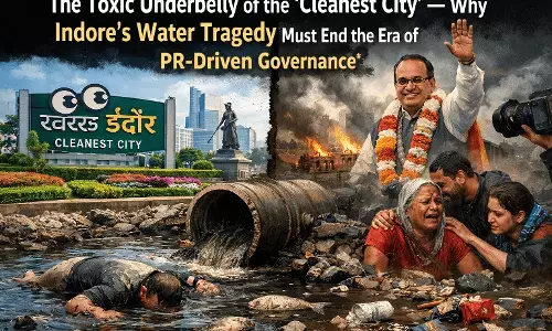 The Toxic Underbelly of the Cleanest City — Why Indore’s Water Tragedy Must End the Era of PR-Driven Governance* The Toxic Underbelly of the Cleanest City — Why Indore’s Water Tragedy Must End the Era of PR-Driven Governance*