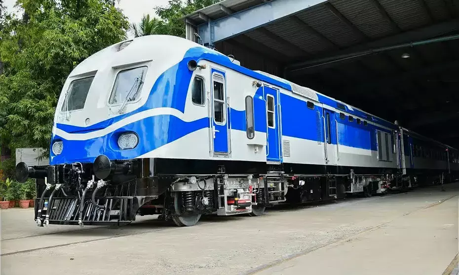 India’s First Hydrogen-Powered Train Set to Roll Out in Haryana, Final Preparations Underway