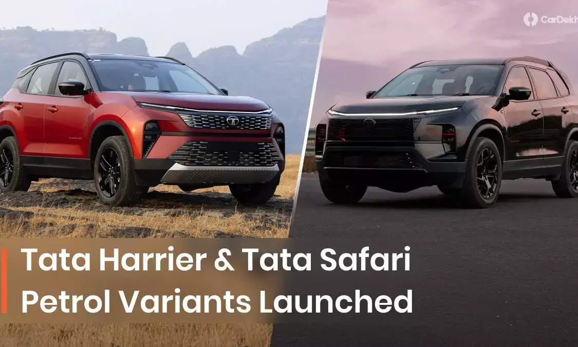 The New Era of Petrol SUVs: Tatas Harrier and Safari Lead the Charge