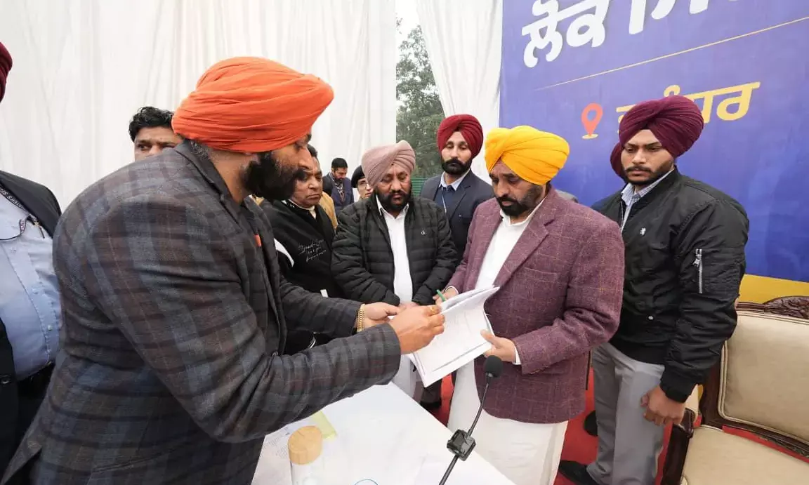 CM Bhagwant Mann Holds Lok Milni in Jalandhar, Reaffirms Commitment to ‘Rangla Punjab’