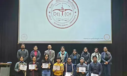 DTU Crossword Contest 2026 Draws Enthusiastic Student Participation Despite Heavy Rain