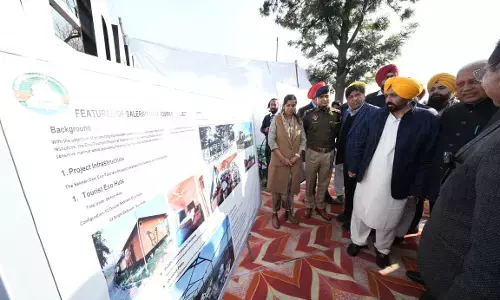 AAP Government Boosts Employment Through Tourism Development: CM Mann Inaugurates Saleran Dam Eco-Tourism Project AAP Government Boosts Employment Through Tourism Development: CM Mann Inaugurates Saleran Dam Eco-Tourism Project