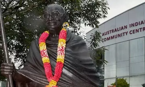 Mahatma Gandhi Statue Stolen from Melbournes Indian Community Centre