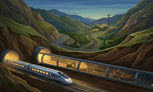 India to Build Underground Railway Through Siliguri Corridor to Secure Northeast Connectivity