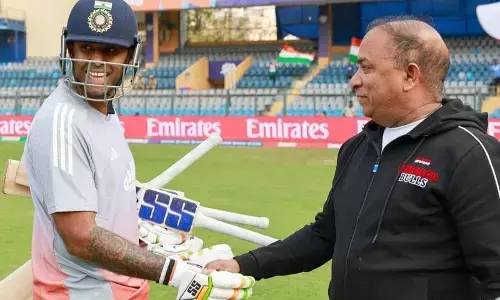 BCCI Secretary Saikia Inspects Wankhede Ahead of Indias T20 World Cup Opener Against USA