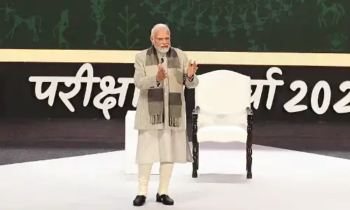 PM Modi Tells Students: Small Habits Like Finishing Food Build Viksit Bharat