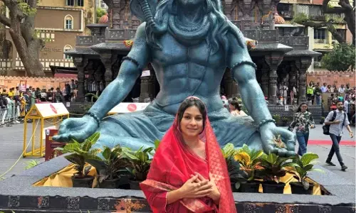 Tanishaa Mukerji’s ‘Satyam Shivam Sundaram’ Post Reflects Grace and Spiritual Calm