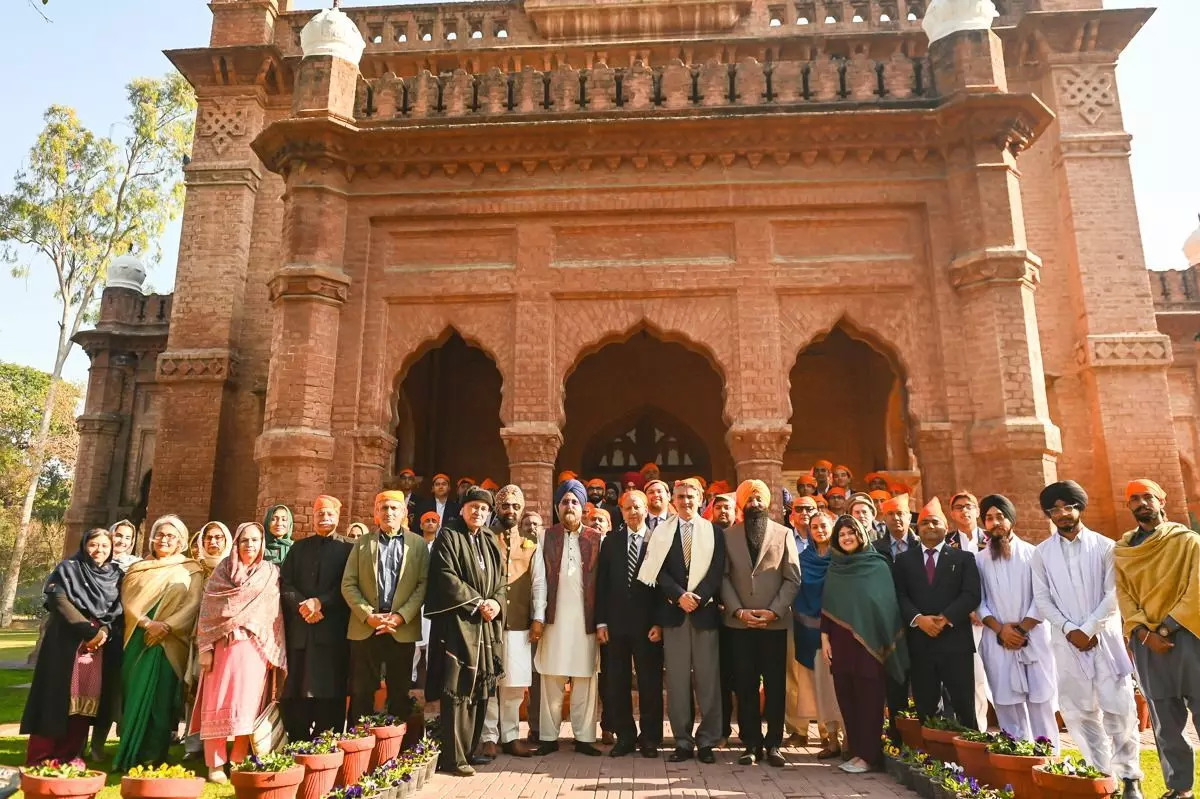 Historic Shabad Kirtan Held at Aitchison College Gurdwara in Lahore After Decades Historic Shabad Kirtan Held at Aitchison College Gurdwara in Lahore After Decades