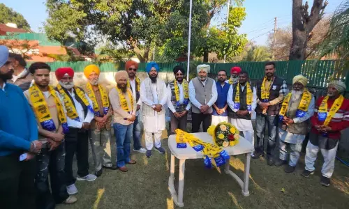 BJP SC Wing Leader Amarjeet Singh Kokri Kalan Joins AAP in Punjab BJP SC Wing Leader Amarjeet Singh Kokri Kalan Joins AAP in Punjab