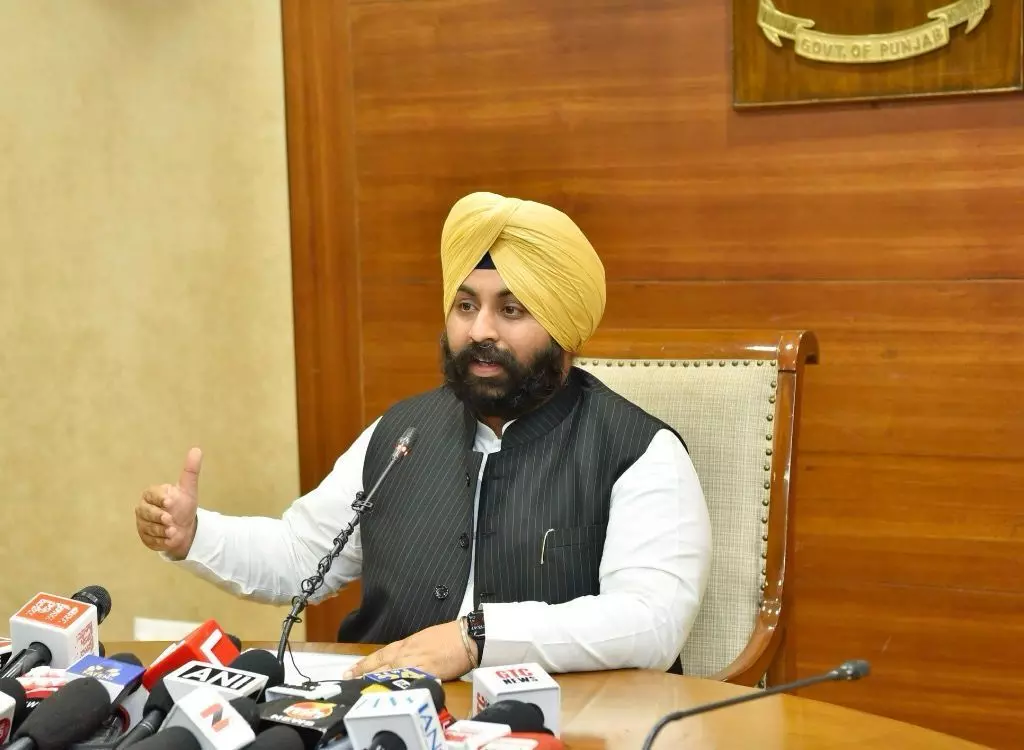 Harjot Singh Bains Announces ₹400 Crore Digital Push Under Punjab Sikhya Kranti Harjot Singh Bains Announces ₹400 Crore Digital Push Under Punjab Sikhya Kranti