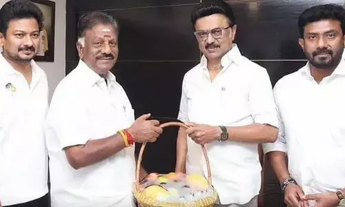 OPS Joins DMK in Presence of chief minister M.K. Stalin: Major Political Shift in Tamil Nadu