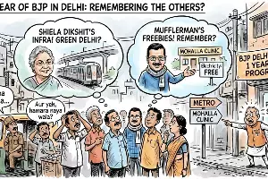 One Year of BJP in Delhi:Sheila and Kejriwal Still Live in Public Memory! One Year of BJP in Delhi:Sheila and Kejriwal Still Live in Public Memory!