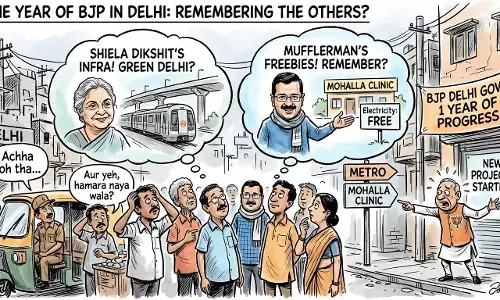 One Year of BJP in Delhi:Sheila and Kejriwal Still Live in Public Memory!
