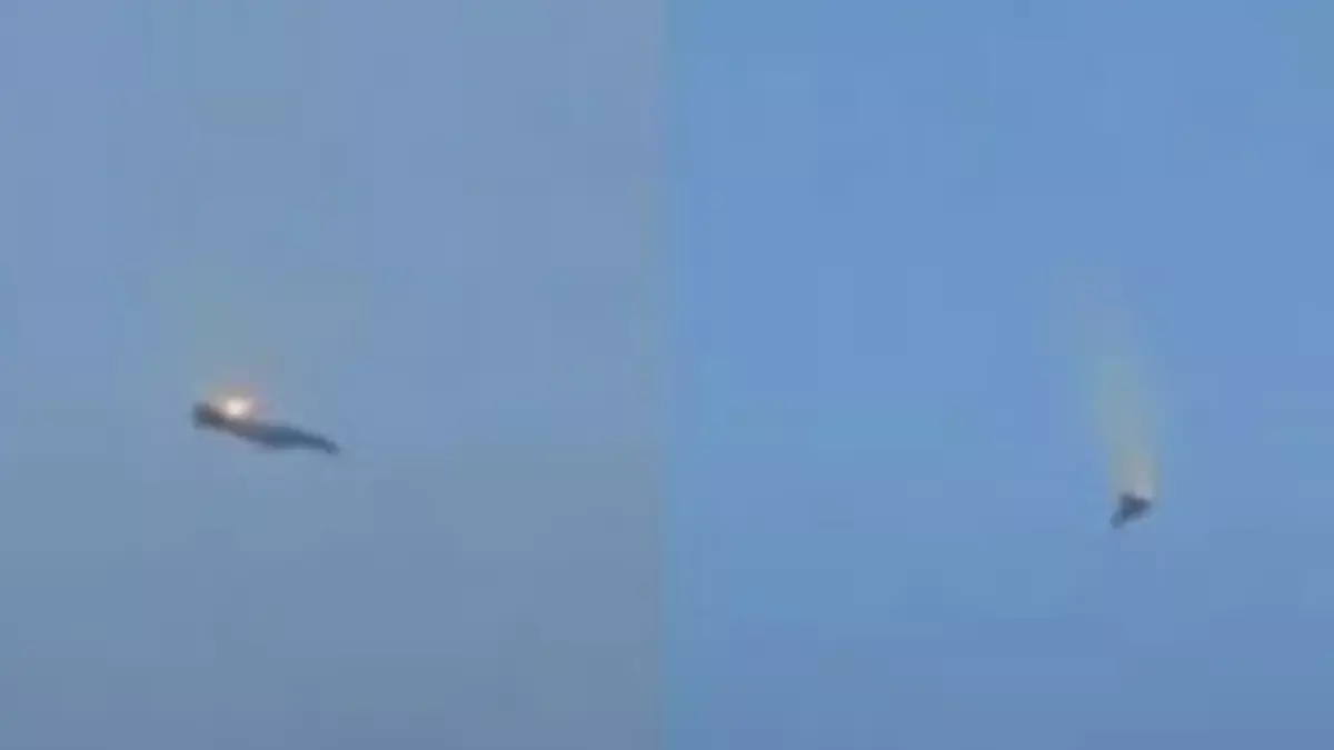 US F-15 Eagle Crashes in Kuwait; Missile Strike Suspected But Unconfirmed US F-15 Eagle Crashes in Kuwait; Missile Strike Suspected But Unconfirmed