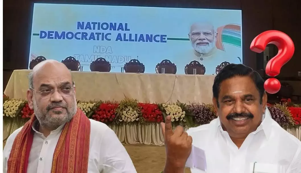 EPS flies to Delhi as AIADMK-BJP seat talks reach decisive stage EPS flies to Delhi as AIADMK-BJP seat talks reach decisive stage