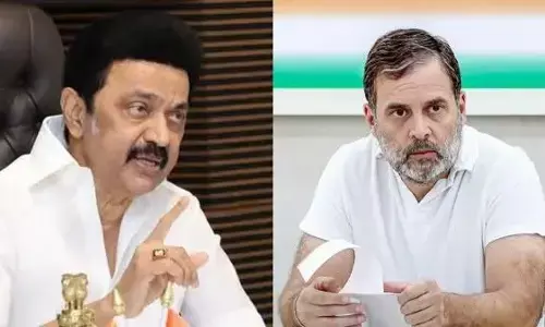 DMK-Congress Alliance Shows Strain; Stalin Sends Chilly Message to Rahul Gandhi DMK-Congress Alliance Shows Strain; Stalin Sends Chilly Message to Rahul Gandhi