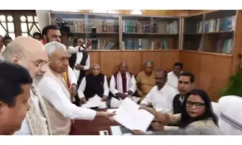 Nitish Kumar Files Rajya Sabha Nomination; Bihar CM Post Set to Vacate