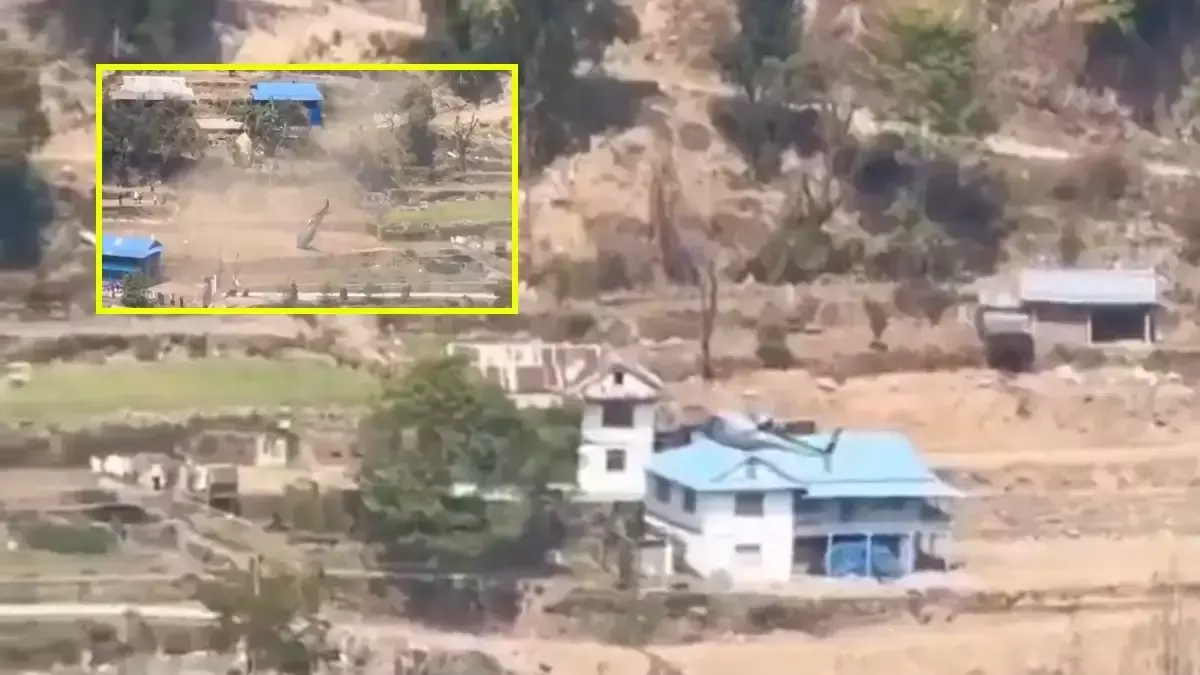 Helicopter Crashes In Nepals Khotang District; All On Board Safe