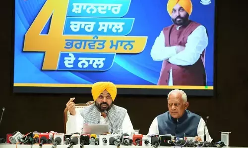 Bhagwant Singh Mann Stakes ₹1.44 Lakh Crore Claim Against Rajasthan Over Water Dues