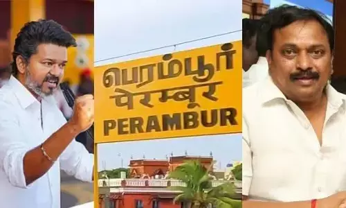 DMK Renominates R.D. Sekar in Perambur as Vijay Entry Speculation Heats Up Chennai Electoral Battle DMK Renominates R.D. Sekar in Perambur as Vijay Entry Speculation Heats Up Chennai Electoral Battle