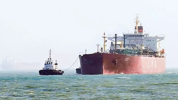 Indian LPG Tanker ‘Green Sanvi’ Safely Crosses Strait of Hormuz, Boosts Energy Security Indian LPG Tanker ‘Green Sanvi’ Safely Crosses Strait of Hormuz, Boosts Energy Security