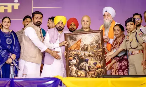 CM Bhagwant Singh Mann unveils ₹28.68 crore development projects in Jaito CM Bhagwant Singh Mann unveils ₹28.68 crore development projects in Jaito