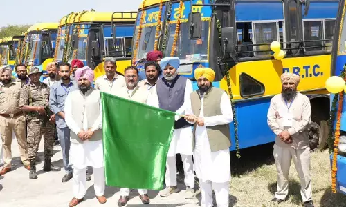Bhagwant Singh Mann Flags Off 250 New Buses, Boosts Punjab’s Public Transport Network Bhagwant Singh Mann Flags Off 250 New Buses, Boosts Punjab’s Public Transport Network