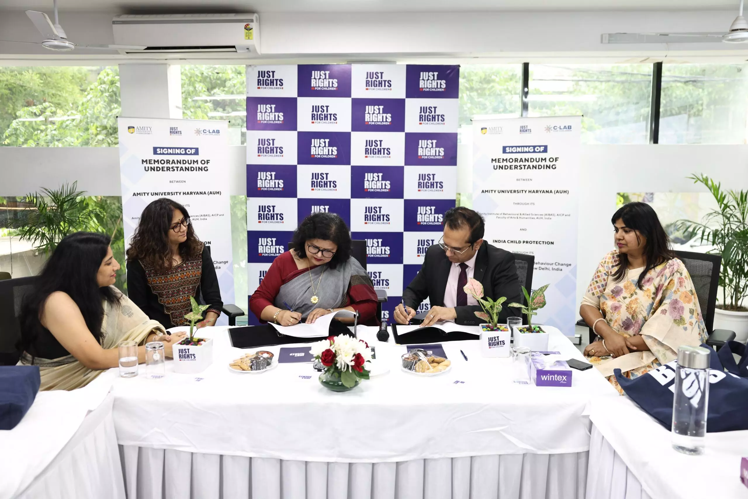 Amity University Haryana, India Child Protection Ink MoU to Strengthen Child Protection Training Amity University Haryana, India Child Protection Ink MoU to Strengthen Child Protection Training