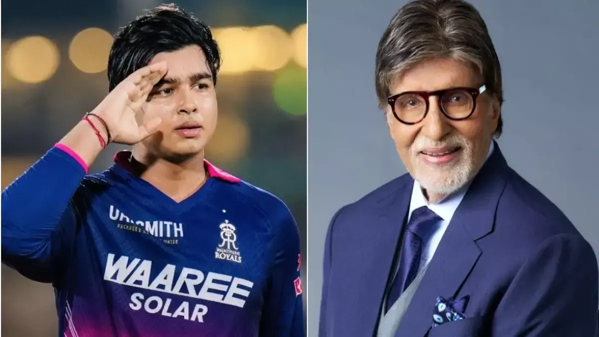 Amitabh Bachchan Hails Vaibhav Suryavanshi’s Heroics in IPL 2026 After Rajasthan Royals Exit