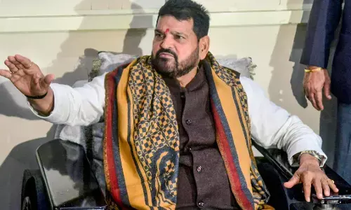 Former Wrestling Federation of India chief Brij Bhushan Sharan Singh