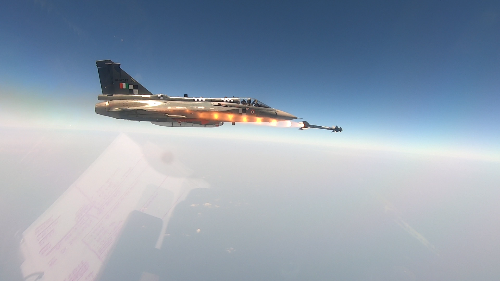 Tejas adds Python 5 missile to its weapon capability Tejas adds Python 5 missile to its weapon capability