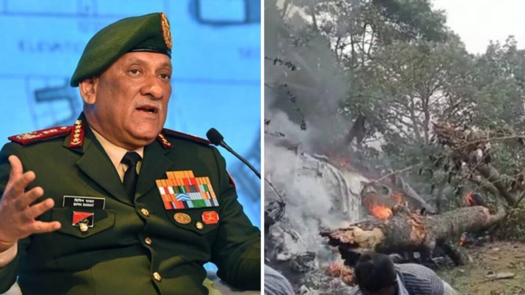 India’s First CDS Gen Bipin Rawat, Wife, 11 Others Killed In A Chopper Crash In Tamil Nadu