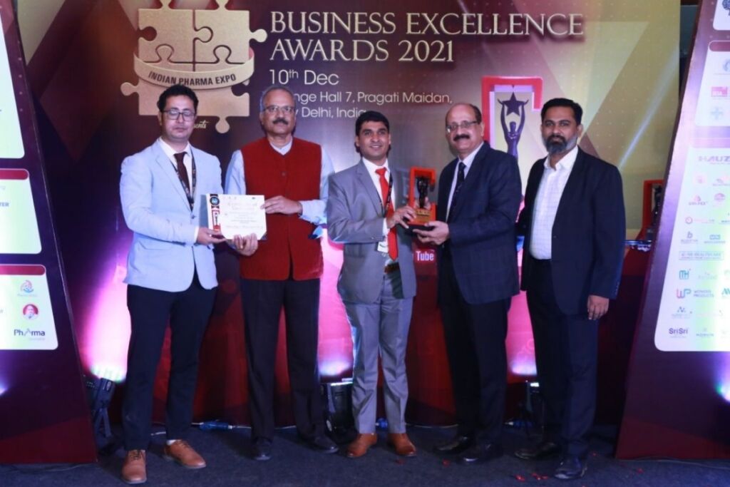 Akums Drugs & Pharmaceuticals bags Prestigious Business Excellence Award 2021
