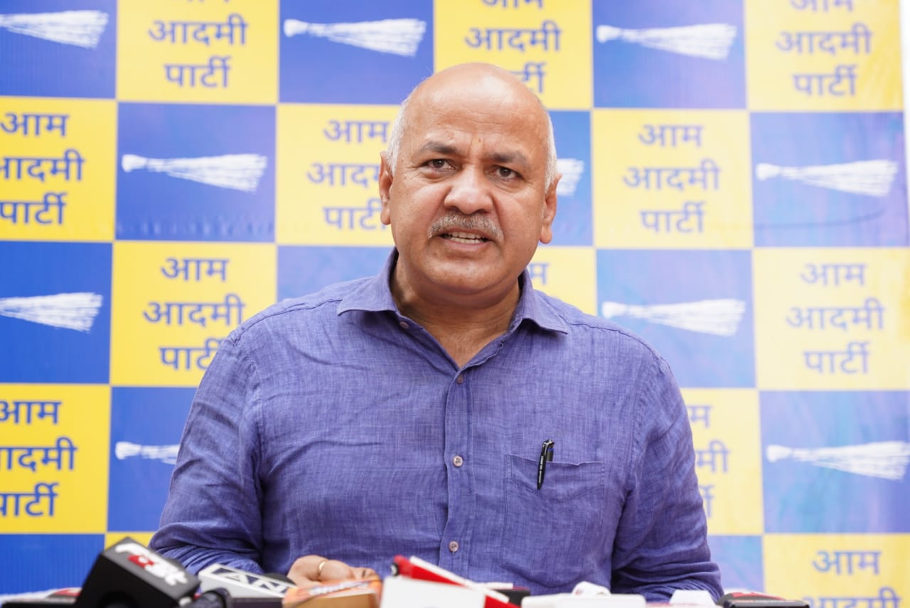 Whole India Supports CM Kejriwals Politics of Deshbhakti, Honesty & Humanity:Dy CM Sisodia