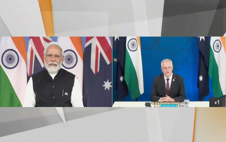 Indo-Australia collaboration reflects commitment for Indo Pacific development:PM Indo-Australia collaboration reflects commitment for Indo Pacific development:PM