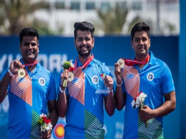 Archery World Cup 2022: Indian mens compound team clinch gold after defeating France