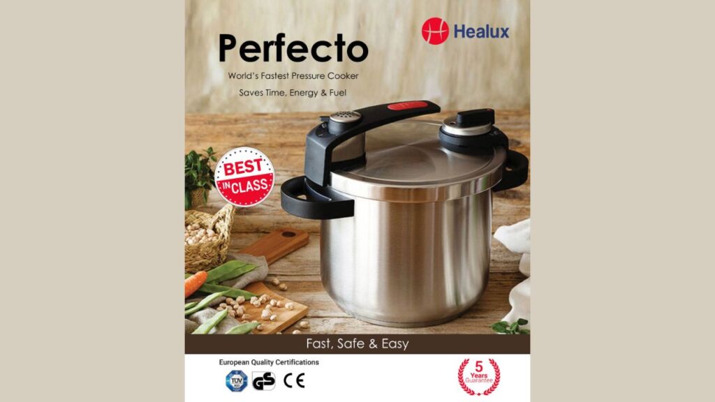 Healux International revolutionized Indian markets with World’s Fastest Pressure Cooker – Healux Perfecto
