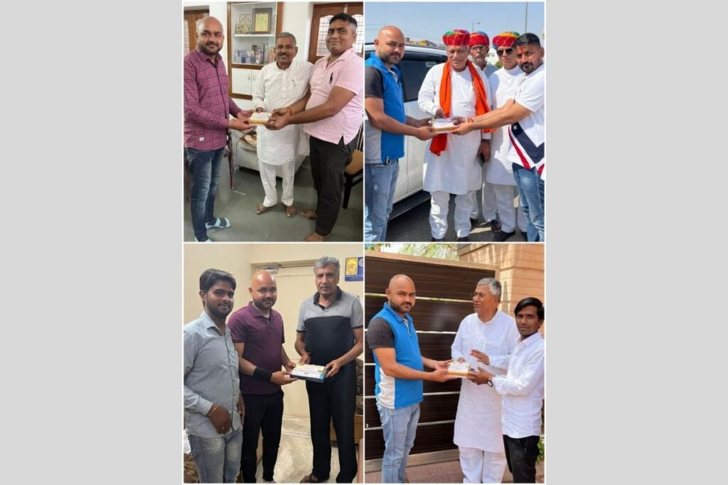 Hukam Singh Rajpurohit & Village Residents Adopt Gandhigiri Approach for Stoppage of Long-Distance Trains at Somesar Railway Station