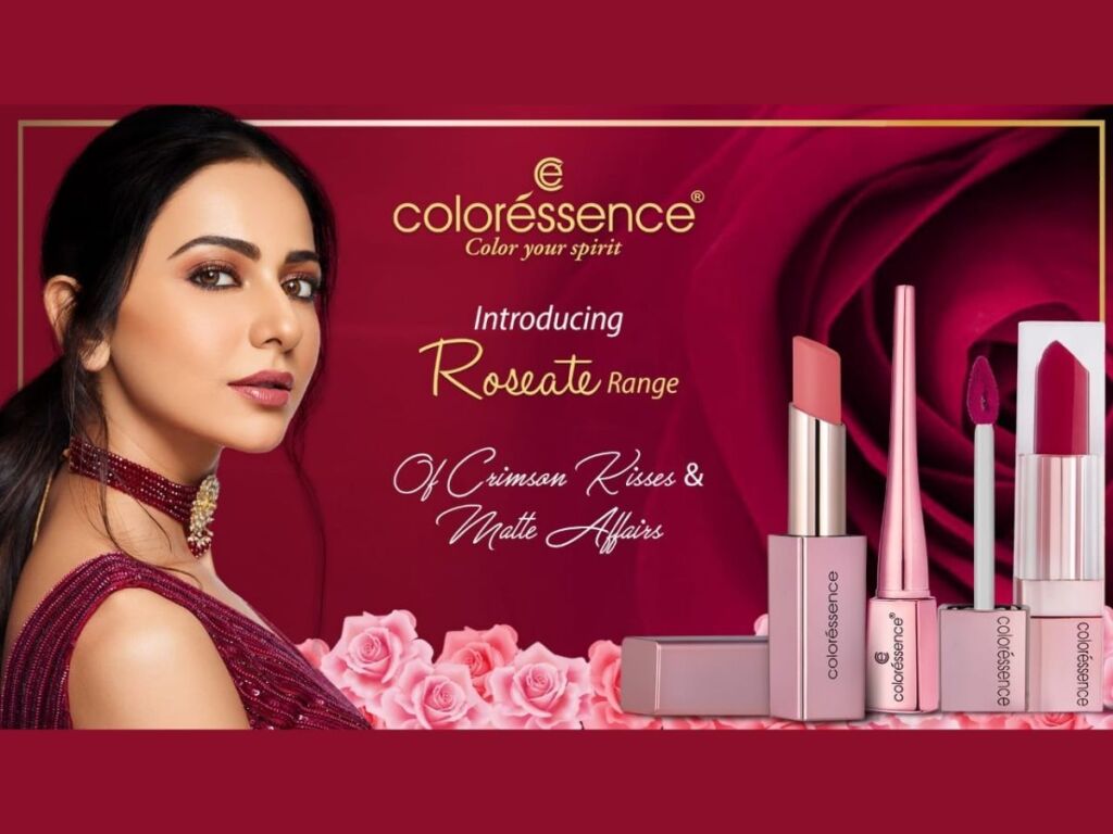 Rakul Preet Singh, actress and model digitally launches Coloressence’s ‘Roseate Range’ of matte makeup products Rakul Preet Singh, actress and model digitally launches Coloressence’s ‘Roseate Range’ of matte makeup products