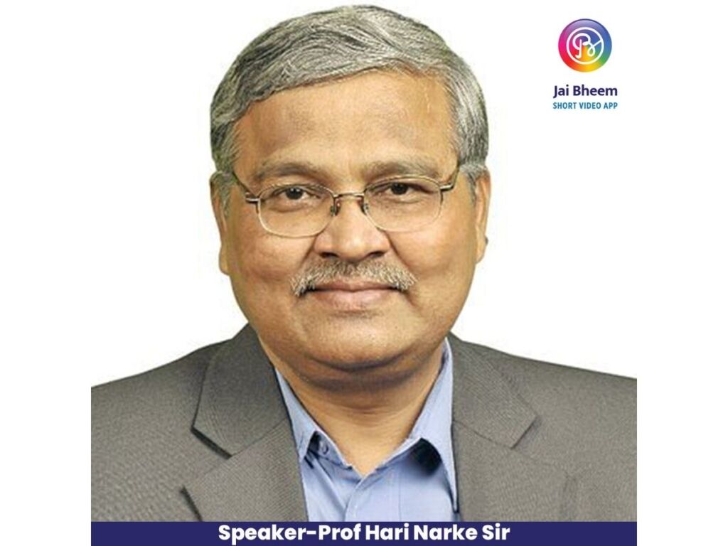 Jai Bheem Short Video App’s live streaming of Prof Hari Narke’s Lecture on Untiring efforts of Krantijyoti Savitrimai Phule’s contribution towards the education of girl child