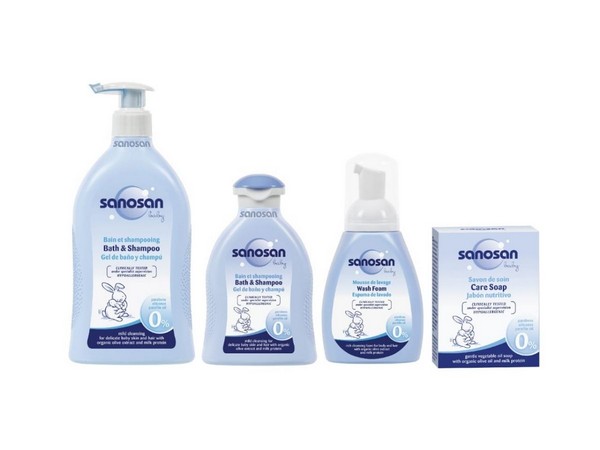 Glowderma launches Germanys Premium Baby Skin Care Sanosan Cleansing Range in India