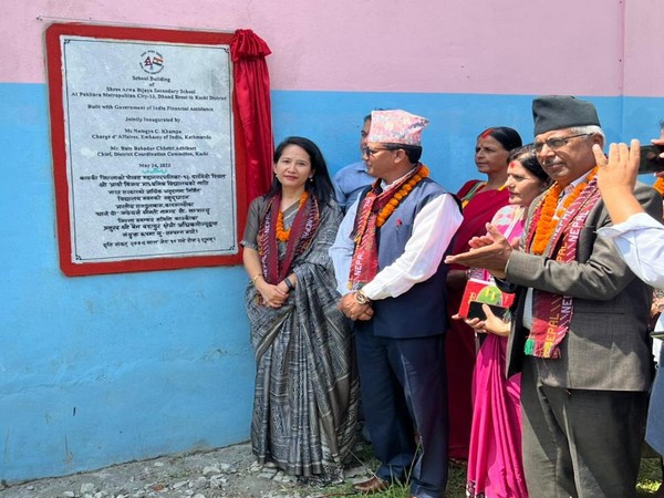 Nepal inaugurates new school under grant assistance of India