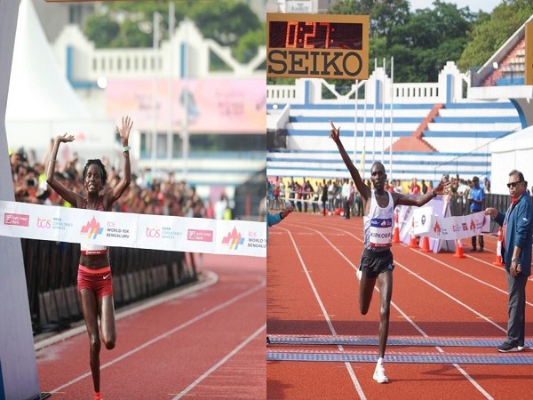 Kenyas Nicholas Kipkorir Kimeli, Irene Cheptai win TCS World 10K Bengaluru 2022 with course records