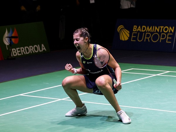 Returning Carolina Marin claims 6th European Cships title; Viktor Axelsen wins mens title