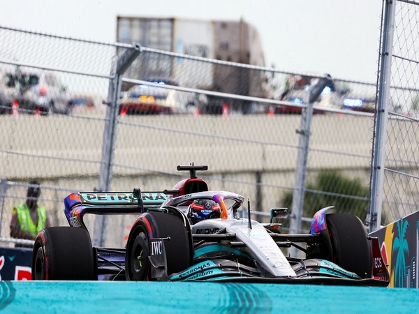 Formula 1: Mercedes George Russell sets pace in inaugural Miami GP practice