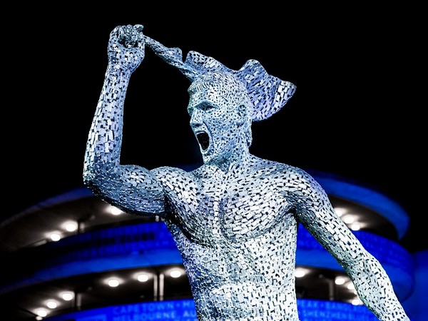 Manchester City unveil Sergio Aguero statue to celebrate clubs first Premier League title