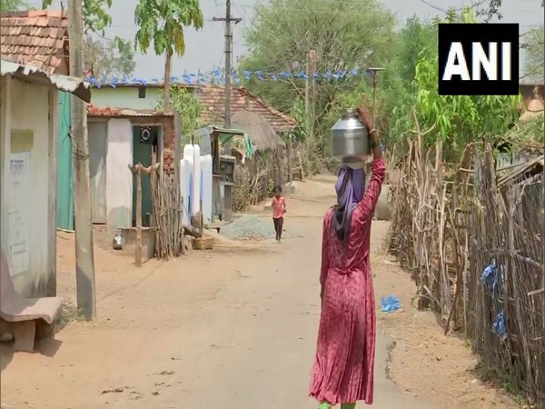 Villagers dig pits in Maharashtras Chandrapur district to get water