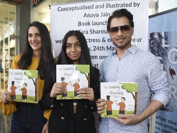 Tara Sharma Saluja and Anupam Mittal release The Unlikely Friendship: a book About Down Syndrome illustrated by 15-year-old Anaya Jain