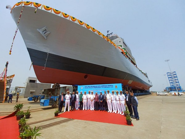 GRSE launches Indian Navy survey vessel INS Nirdeshak