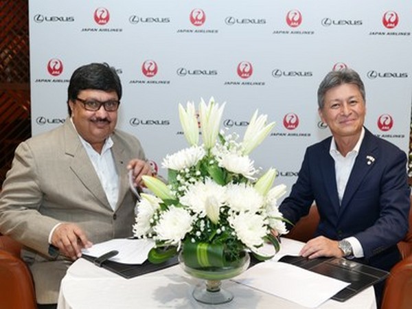 Lexus associates with Japans flag carrier Japan Airlines